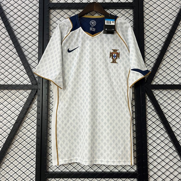 Tailandia Camiseta Portugal Replica Segunda Ropa Retro 2004